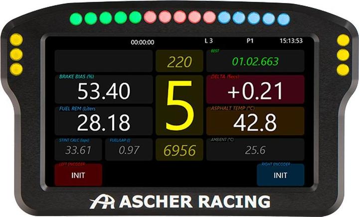 Productafbeelding Ascher Racing Dashboard 4"