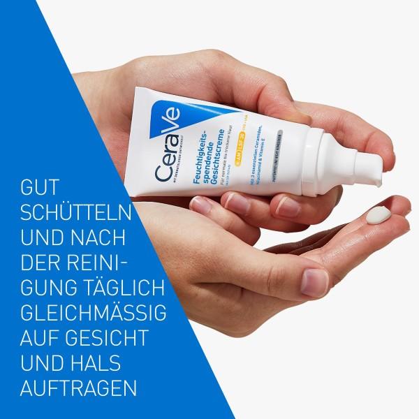 Actual product image CeraVe Crème hydratante visage SPF30 crème (52 ml, Day cream, SPF 25)