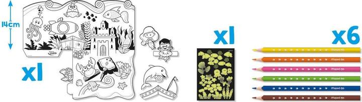 Actual product image Maped Craft set Mini Box Aquarium 8 pieces