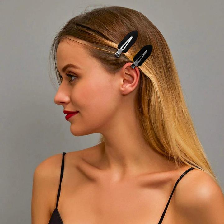 Produktbild JTI 10x professionelle Haarspangen - Schwarz (10 Stk.)