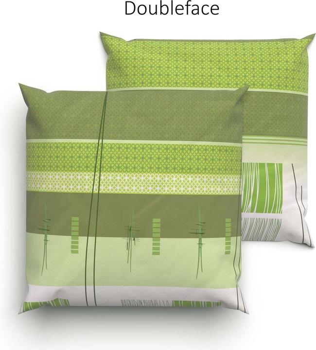 Image du produit Lotus Bettwaren Parure de lit Jersey Amalfi vert (Taie d'oreiller, 65 x 65 cm)