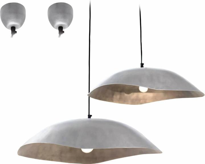 Image du produit Loberon Lampe à suspendre Set of 2 Gariés silver (E27)