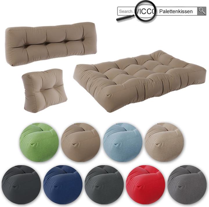 Actual product image Vicco Set Flocken (120 x 80 x 15 cm)