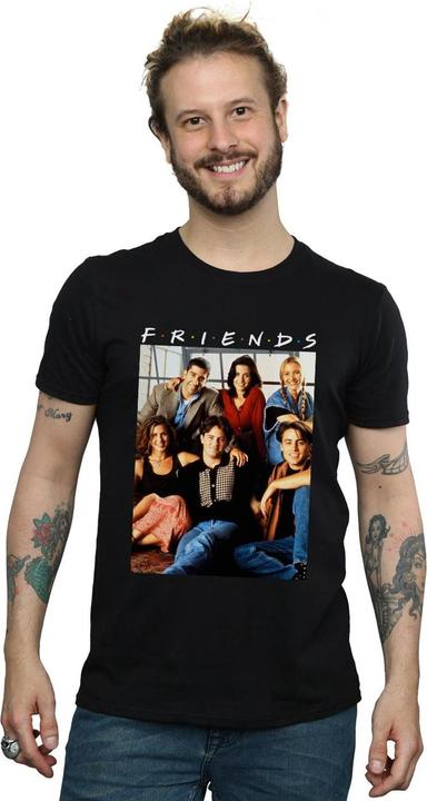 Image du produit Friends - T-shirt GROUP PHOTO WINDOW - Homme (XXL)