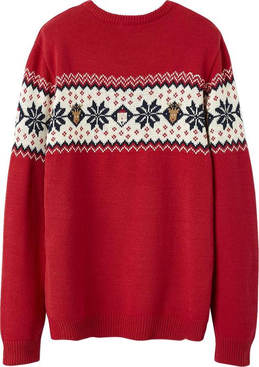 Vertbaudet Eltern Weihnachts-Pullover Capsule Collection FAMILIE Oeko-Tex
