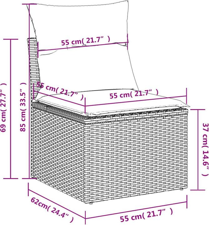 Actual product image VidaXL Jada