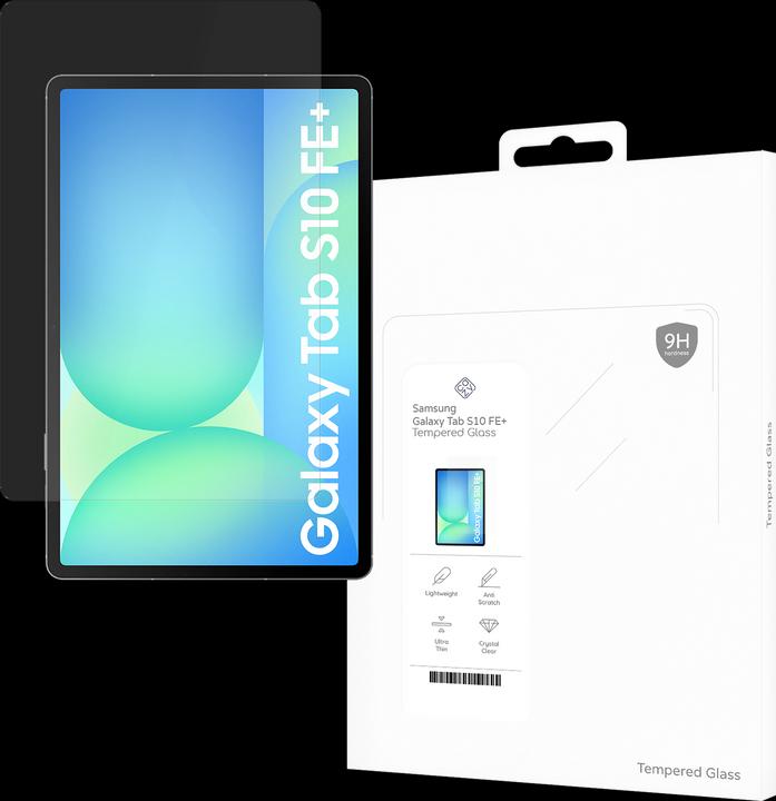 Actual product image Cazy Schutzglass - Displayschutz Tempered Glass (1 Piece, Samsung Galaxy Tab S10 FE+)