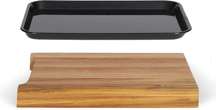 Image du produit Livoo Planche à découper avec bac récupérateur