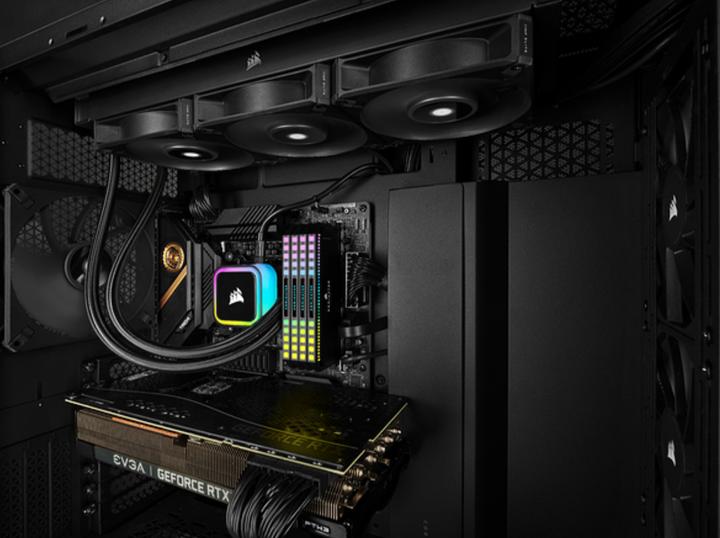 Actual product image Corsair WAK Cooling Hydro H115i iCUE Elite