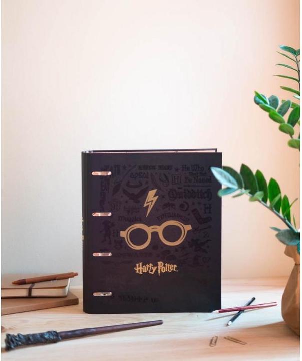 Immagine prodotto Grupo Erik Harry Potter - Classeur Premium a 4 anneaux con lunette di Harry in plastica (A4, 1 Pezzo/i)
