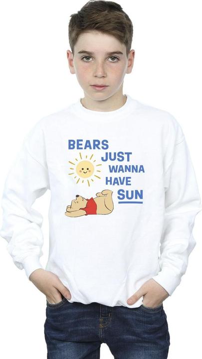 Image du produit Disney - Sweat WINNIE THE POOH BEARS JUST WANNA HAVE SUN - Garçon (152, 158)