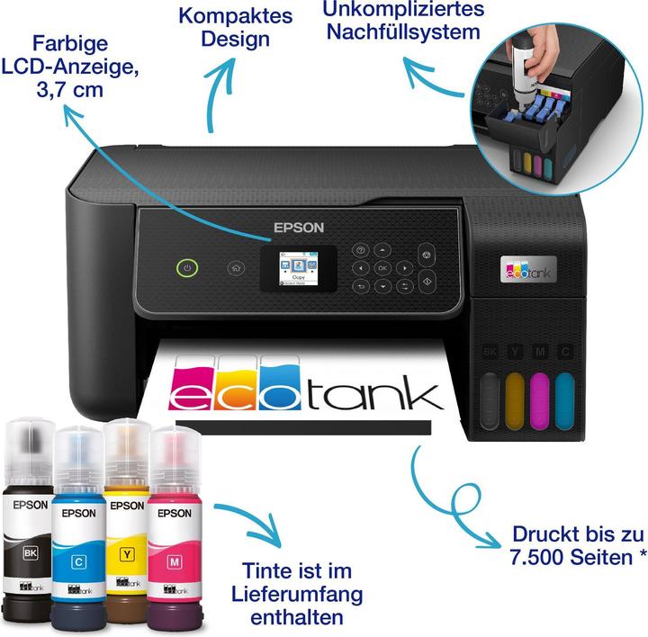 Produktbild Epson EcoTank ET-2870 (Tintentank, Farbe)
