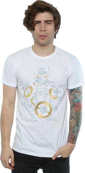 Image du produit Star Wars - T-shirt THE LAST JEDI BB-8 DECONSTRUCTED - Homme (3XL)