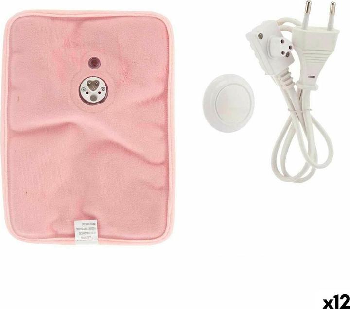 Gift Elektrische Wärmflasche Hände Rosa Kunststoff 380 W Samt (12 Stück)