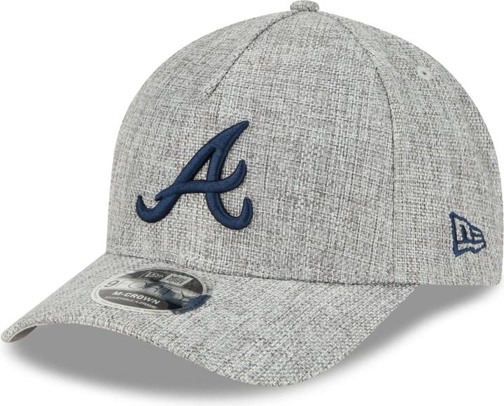 Produktbild New Era 9Forty M-Crown Cap - Weave Atlanta Braves Grau