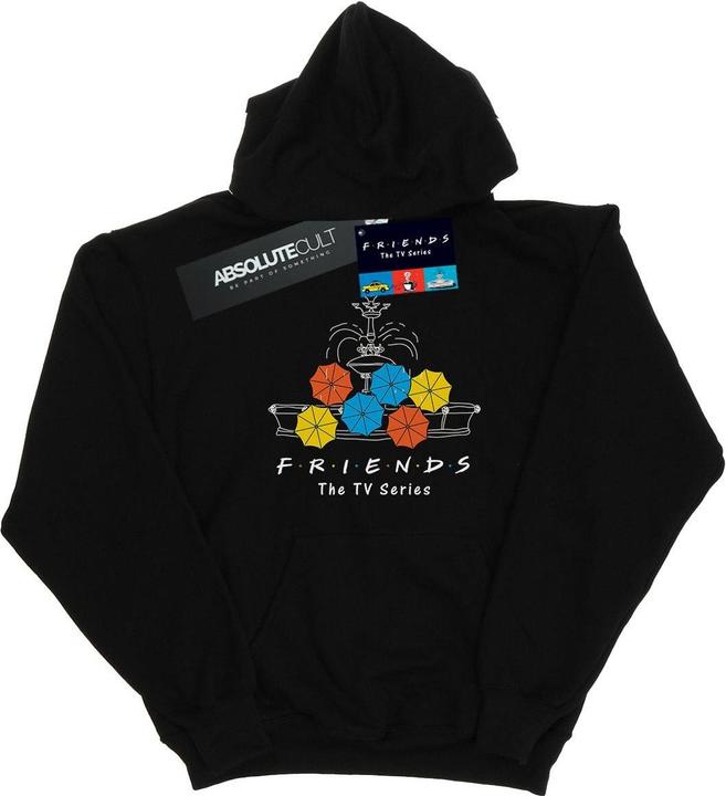 Actual product image Friends Mens Fountain And Umbrellas Hoodie (S)