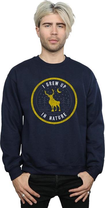 Actual product image Disney Mens Frozen 2 Sven I Grew Up In Nature Sweatshirt (XL)