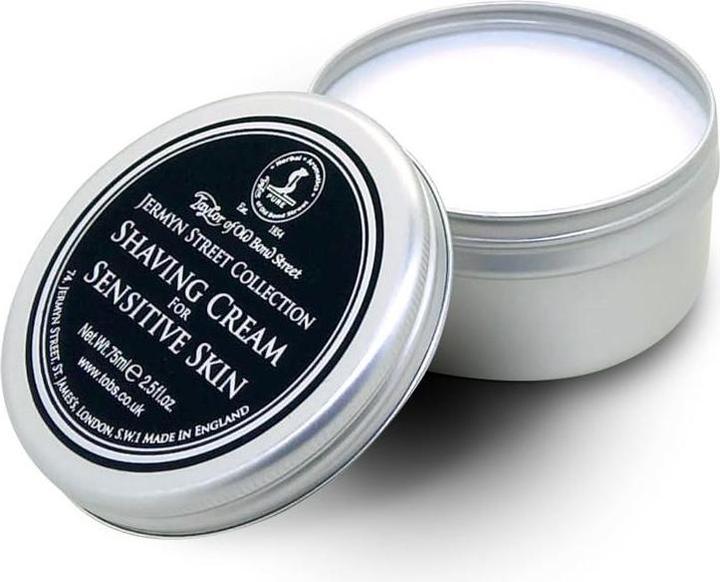 Actual product image Taylor of Old Bond Street Taylor Shaving Cream Jermyn Street Sensitive Skin 75ml (75 ml, Shaving cream)