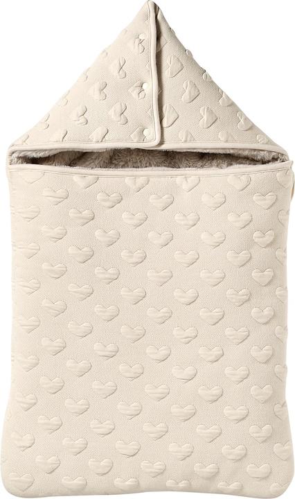 Image du produit Vertbaudet Warmer Baby Ausfahrsack mit Jacquard-Herzen
