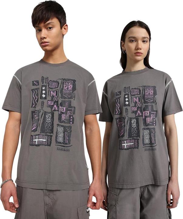 Image du produit Napapijri t-shirt kee grey gargoyle (XS)