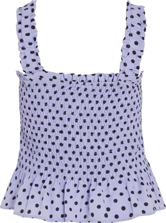 Actual product image Vila Dotted Smocked Top (36)