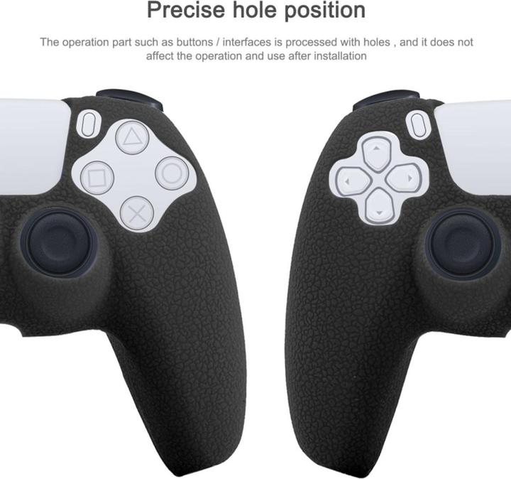 Produktbild König Design Schutzhülle für Playstation 5 PS5 DualSense Controller Schutz Silikon Case Neu (PS5)