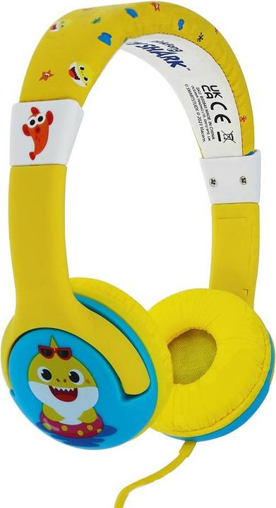 Actual product image OTL Junior Headphones - Baby Shark Holiday (BS0845)