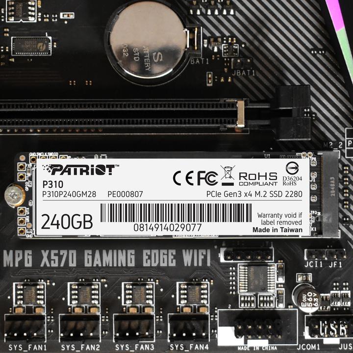 Produktbild Patriot P310 SSD 240 GB (240 GB, 2.5")