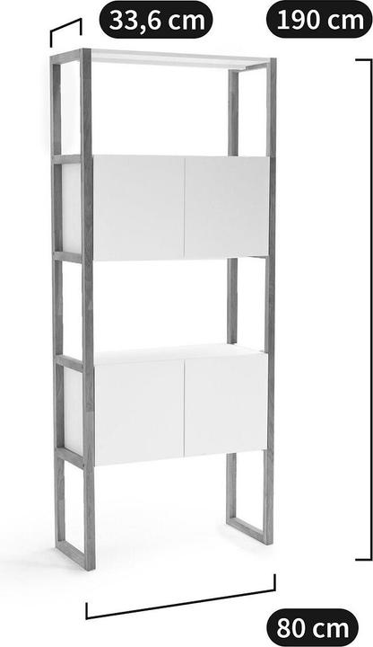 Immagine prodotto La Redoute Interieurs Compo (80,51 x 80,51 x 190 cm)