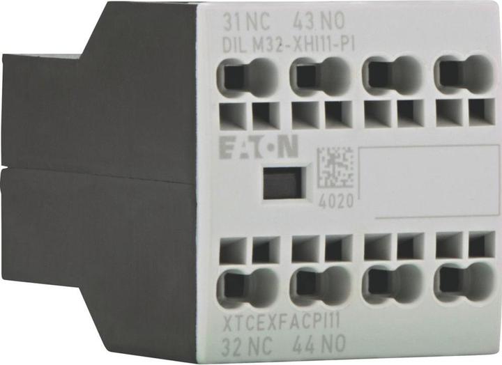 Actual product image Eaton DILM32-XHI11-PI Auxiliary switch block 1 NO, 1 NC 4 A 1 pc.