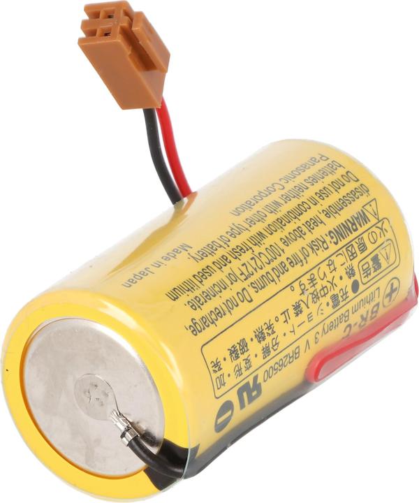 Actual product image AccuCell Batterie BR-CCF1TH CNC, BR-C mit Kabel und Stecker, GE FANUC CNC 16i, 18 (1 pcs., Device specific, 5000 mAh)
