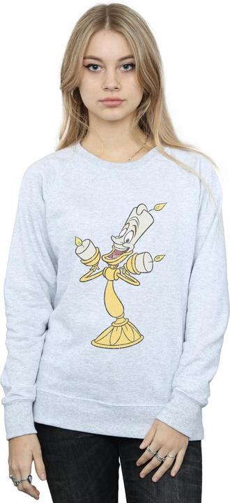 Immagine prodotto Disney Beauty And The Beast Lumiere Distressed Felpa Donna (XL)
