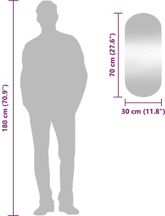 Actual product image VidaXL Chloette (70 x 30 cm)