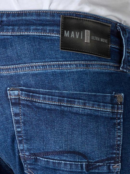 Produktbild Mavi Marcus Jeans Slim Straight Fit dark brushed ultra move (W33/L32)