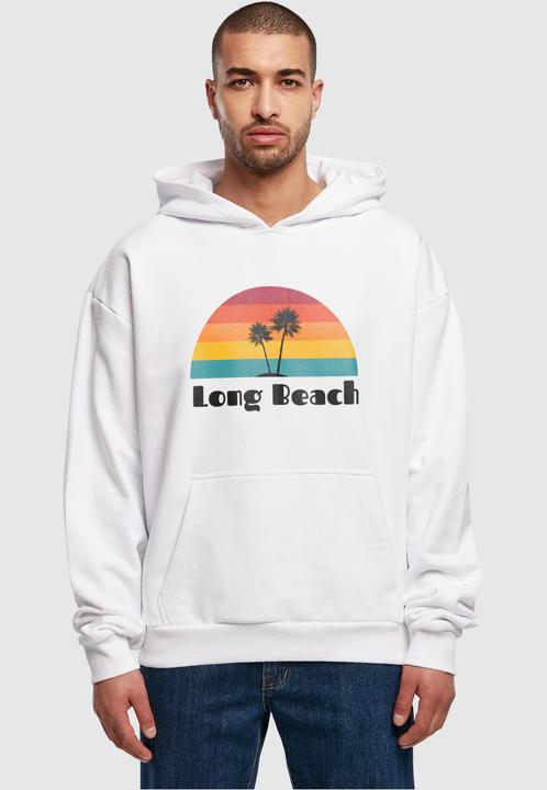Produktbild Merchcode Long Beach Ultra Heavy Hoody - 118847 (S)