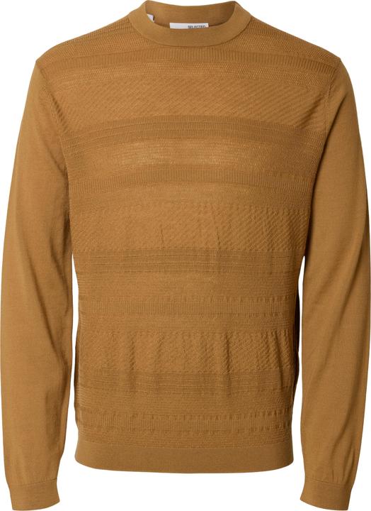 Produktbild Selected Homme 100% Merinowoll Pullover mit Rundhalsausschnitt (L)
