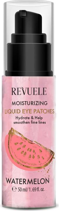 Actual product image Revuele MOISTURIZING LIQUID EYE PATCHES Watermelon, 50 ml (Patches, 50 ml, Day + Night)