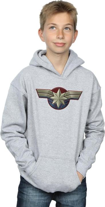 Immagine prodotto Captain Chest Emblem Felpa con Cappuccio Ragazzi (140, 146)