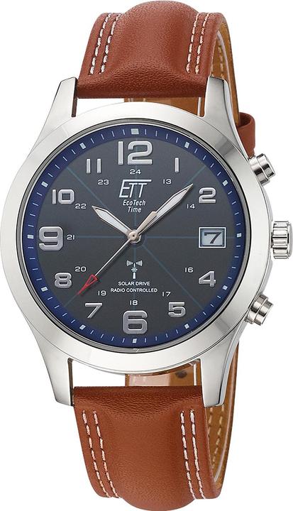 Produktbild ETT EGS-11486-32L Solar Drive Funkuhr Gobi Herrenuhr 41mm 5ATM (Funkuhr, 41 mm)