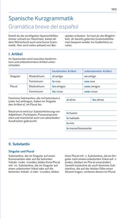 Immagine prodotto Schülerwörterbuch Spanisch (Tedesco, 2020)