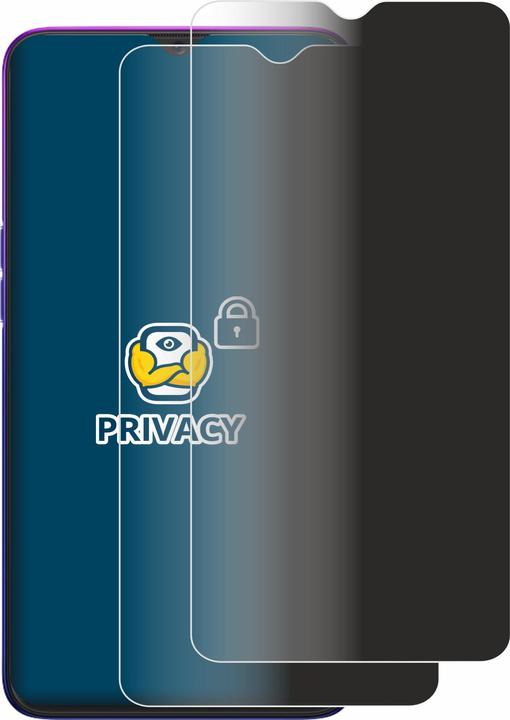 Productafbeelding BROTECT Sichtschutzfolie Anti-Spy Privacy Folie Blaulicht-Schutz (2 Stuk, Oppo Reno Z)