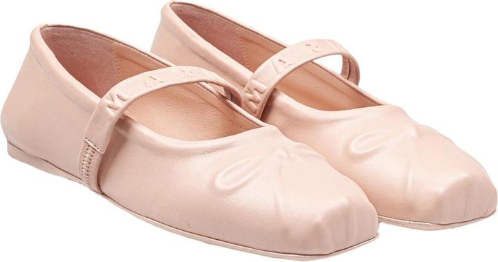 Image du produit Marni chaussures mary jane en cuir avec arc embossé (40)