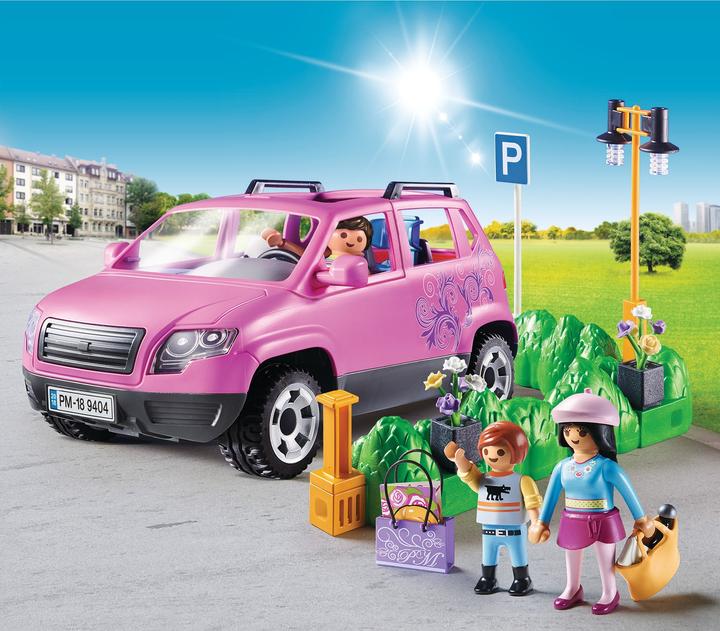 Image du produit Playmobil Voiture familiale avec baie de stationnement (9404)