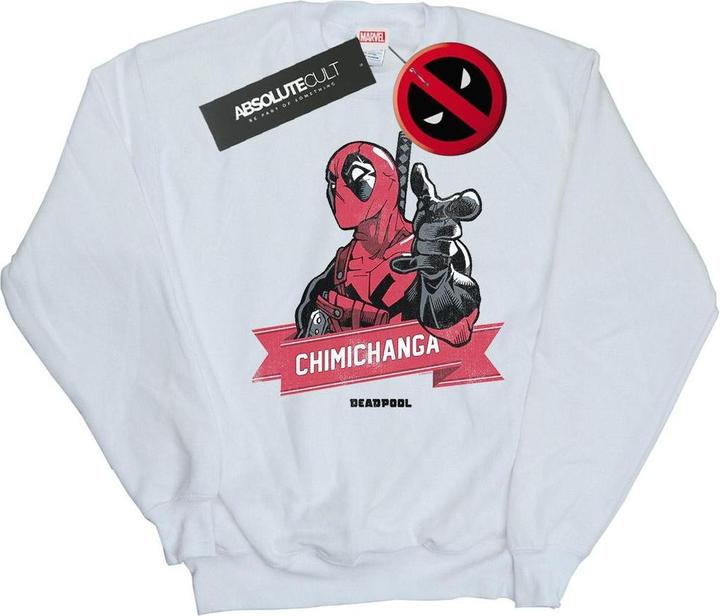 Produktbild Deadpool Chimichanga Finger Sweatshirt (L)