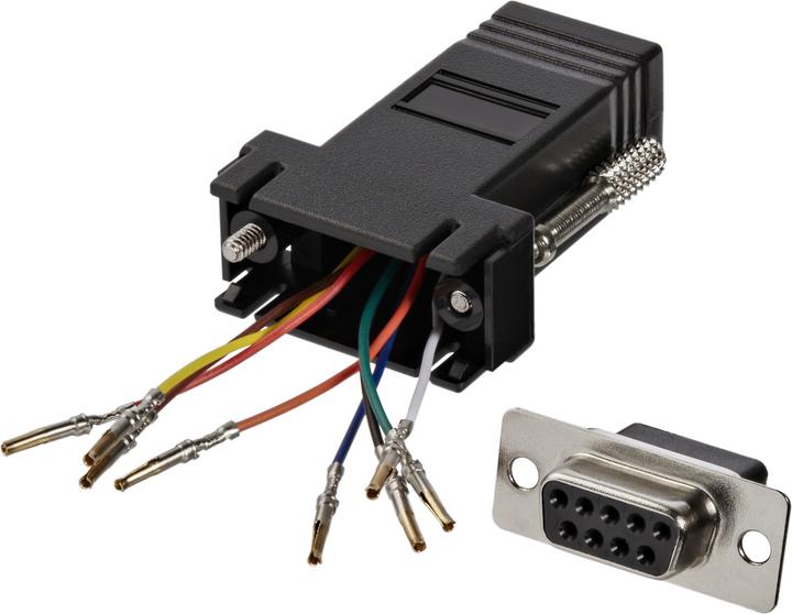 Image du produit StarTech Adaptateur modulaire DB9 à RJ45 (Accessoires pour câbles)