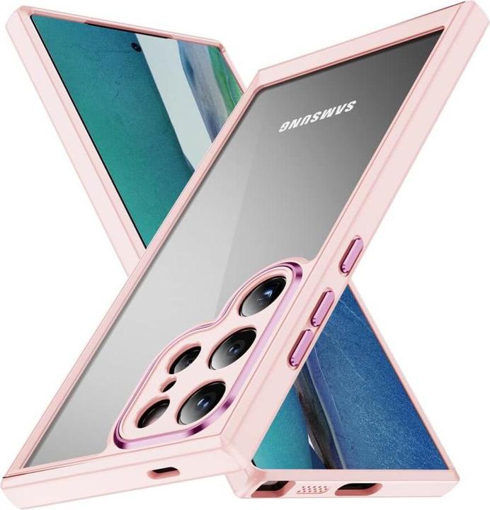 Actual product image Cover-Discount Case with camera protection pink (Samsung Galaxy S24 Ultra)