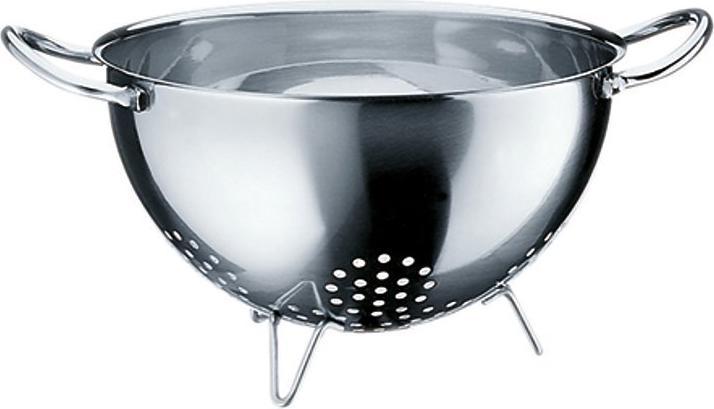 Productafbeelding WMF Vergiet Roestvrij Staal Vergiet met Pootjes Pasta Vergiet Keukenzeef 24cm Gourmet (24 cm)