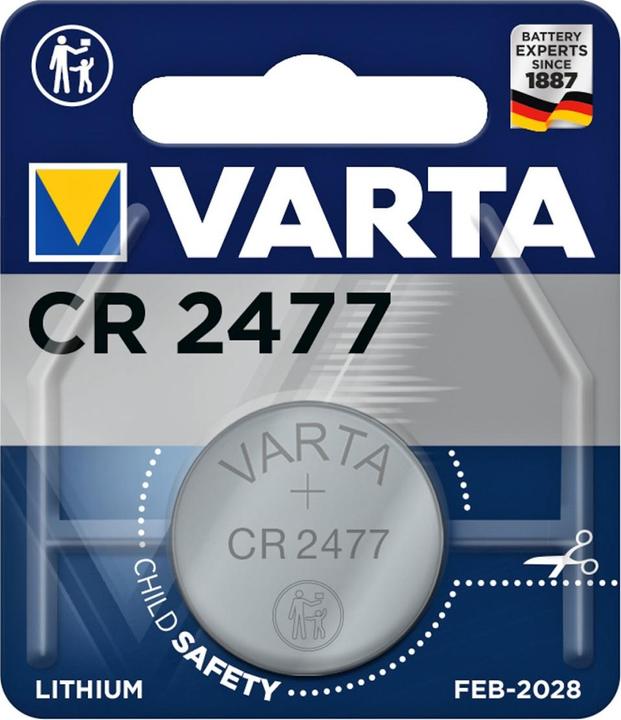 Produktbild Varta Electronic CR2477 (1 Stk., CR2477, 850 mAh)