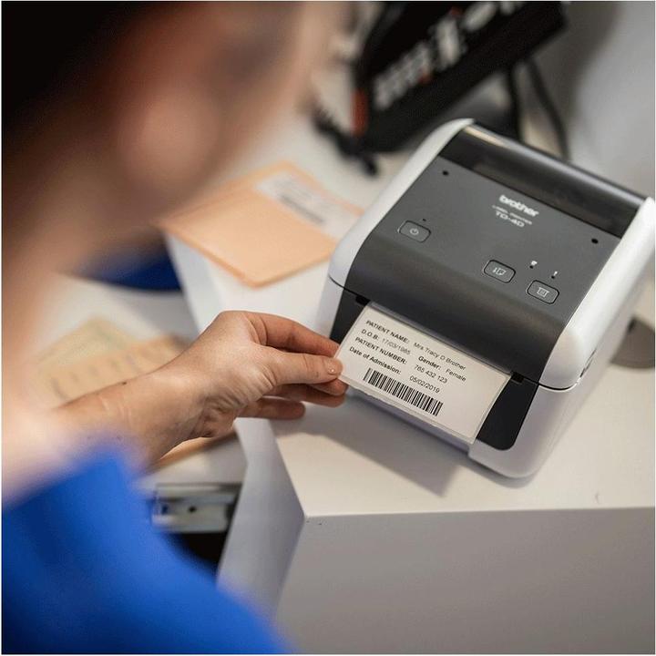Actual product image Brother TD-4520dn (300 dpi)