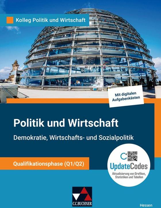 Actual product image Kolleg Politik u. Wirtschaft HE Qualiphase Q1/Q2 (German, Achim Schröder, Karsten Ringe, Stephan Benzmann, Sabrina Reinhardt, Martina Tschirner, 2024)